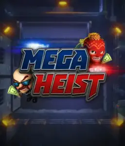 Enter the exciting world of the Mega Heist game by Relax Gaming, highlighting mischievous characters ready to execute a bank heist. This image captures the excitement of the heist with its dramatic logo and an ominous vault backdrop. Great for fans of heist movies, delivering a captivating adventure. 