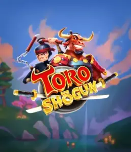 Enter the exciting world of the Toro Shogun game by ELK Studios, featuring a daring samurai and a charismatic red bull together on an adventure. This image portrays the blend of fantasy with traditional Japanese elements, set against a peaceful forest backdrop. Perfect for those interested in cultural fusions in gaming, delivering a captivating adventure.